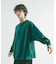 【AH ABAHOUSE】ネオスエード  ドルマンスリーブ 長袖Tシャツ/スウェ