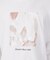 【AH ABAHOUSE】アートタッチ プリント 長袖Tシャツ