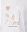 【AH ABAHOUSE】アートタッチ プリント 長袖Tシャツ