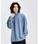 【AH ABAHOUSE】ジョーゼット モックネック カットソー / 長袖Tシャ