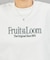 【FRUIT OF THE LOOM】エンブレム 刺繍 ヘビーオンス ルーズ ク
