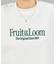 【FRUIT OF THE LOOM】エンブレム 刺繍 ヘビーオンス ルーズ ク