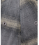 ＜BASIQUENTI＞オンブレーチェック ショートブリム キャップ