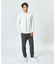 【ふわふわ・もちもち】裏シャギー モックネック 長袖Tシャツ