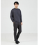 【ふわふわ・もちもち】裏シャギー モックネック 長袖Tシャツ