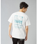 【FRUIT OF THE LOOM】フロント＆バックプリント クルーネック シ