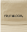 【FRUIT OF THE LOOM】フロントロゴ刺繍 ツイル バケット ハット