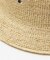 【RUBEN/ルーベン】RAFFIA BELLHAT/ラフィアボールハット