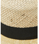 【RUBEN/ルーベン】NATURAL BOWTER HAT/カンカン帽
