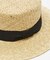 【RUBEN/ルーベン】NATURAL BOWTER HAT/カンカン帽