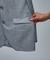 【セットアップ対応/FLEX JACKET】TOP調 カラミ メッシュ ナチュラ