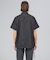 【TAION / タイオン】MILITARY HALF SLEEVE SHIRT