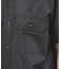 【TAION / タイオン】MILITARY HALF SLEEVE SHIRT