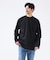 【ミニカノコ】ダンボール モックネック 長袖Tシャツ