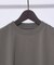 【リブ付】シルケット ポンチ 半袖 Tシャツ