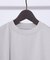 【リブ付】シルケット ポンチ 半袖 Tシャツ