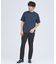 【リブ付】シルケット ポンチ 半袖 Tシャツ