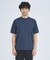 【リブ付】シルケット ポンチ 半袖 Tシャツ
