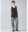 【JEMORGAN /ジェーイーモーガン 】ワッフルロングシルエットタンクトップ