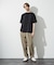 パネルストライプ Tシャツ
