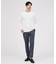 【クルーネック】ECO VERO レーヨンポンチTシャツ / ロンT