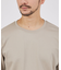 【クルーネック】ECO VERO レーヨンポンチTシャツ / ロンT