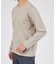 【クルーネック】ECO VERO レーヨンポンチTシャツ / ロンT