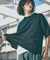メッシュニット スラブTシャツ / シアー素材