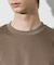 【ドローコード】Wシルケット ドレープ Tシャツ / オーバーサイズ
