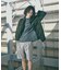 【セットアップ対応】リネンライクミリタリーシャツ/CPOシャツ