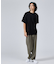 glossy ポンチ タックTシャツ