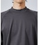 【モックネック】度詰め天竺　ラグランスリーブＴシャツ