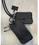 【NoiR / ノアール】撥水加工 ロープショルダー スマホ マルチポーチ Tr