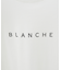【BLANCHE】ベアポンチ ロゴ 長袖Tシャツ
