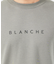 【BLANCHE】ベアポンチ ロゴ 長袖Tシャツ