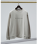 【BLANCHE】ベアポンチ ロゴ 長袖Tシャツ