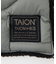 【WEB限定】TAION/タイオン リバーシブル ダウンマフラー-ソフトシェルR