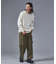 【JEMORGAN/ジェーイーモーガン】ビッグワッフル クルーネック カットソー