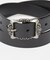 ビンテージバックルBLACKベルト/ユニセックス