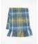 【MANTAS EZCARAY】シャギーモヘア マフラー TARTAN / ボリ