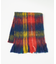 【MANTAS EZCARAY】シャギーモヘア マフラー TARTAN / ボリ