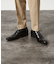 【WEB限定】内羽根 ストレートチップ レザー シューズ