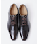 【WEB限定】内羽根 ストレートチップ レザー シューズ
