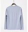 ポンチ クルーネック 長袖Tシャツ