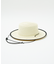 【Ruben/ルーベン】CODE LONG BRIM STRAW HAT/コード