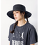 【Ruben/ルーベン】CODE LONG BRIM STRAW HAT/コード