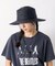 【Ruben/ルーベン】CODE LONG BRIM STRAW HAT/コード