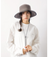 【Ruben/ルーベン】CODE LONG BRIM STRAW HAT/コード