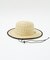 【Ruben/ルーベン】CODE LONG BRIM STRAW HAT/コード