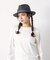 【RUBEN/ルーベン】 TWOTONE FLAT HAT　ツートンフラットハッ